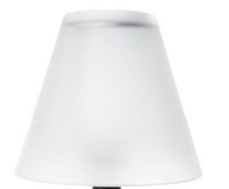 Frosted Triangular Shade Acrylic (Each)