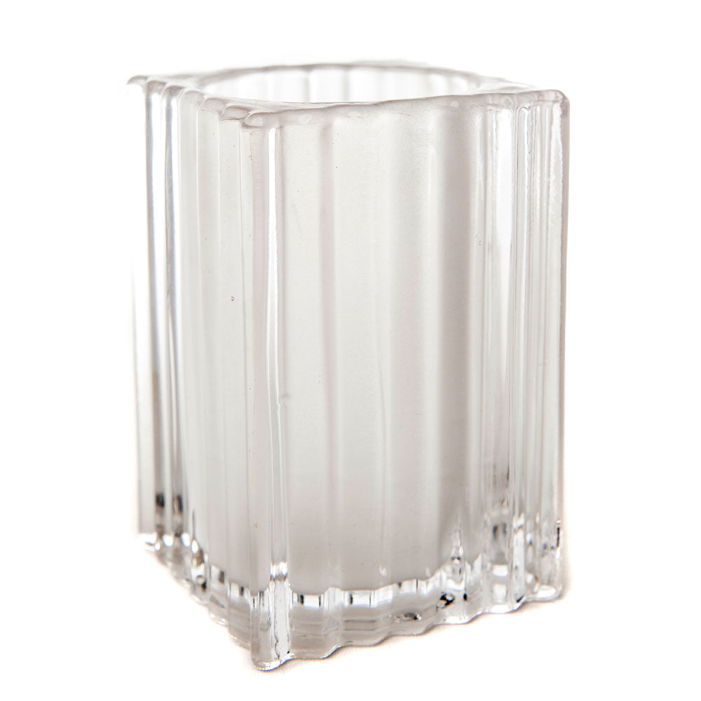 Vertical Ribbed Glass Case of 6 - The Amazing Flameless Candle
