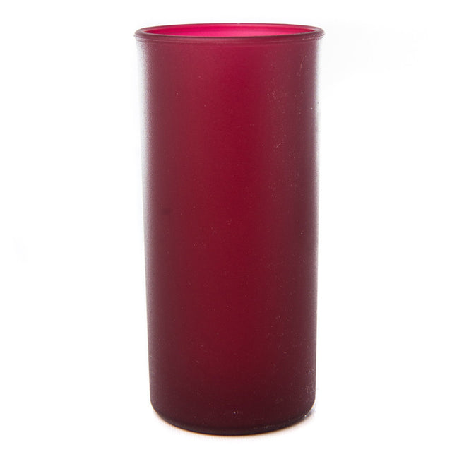 Tall Frosted Acrylic Cylinder Candle Holder (Case of 6) - The Amazing Flameless Candle