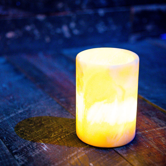 Onyx Stone Holder (Case of 6) - The Amazing Flameless Candle