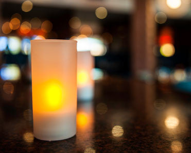 Café Series Rechargeable Tea Light Collection