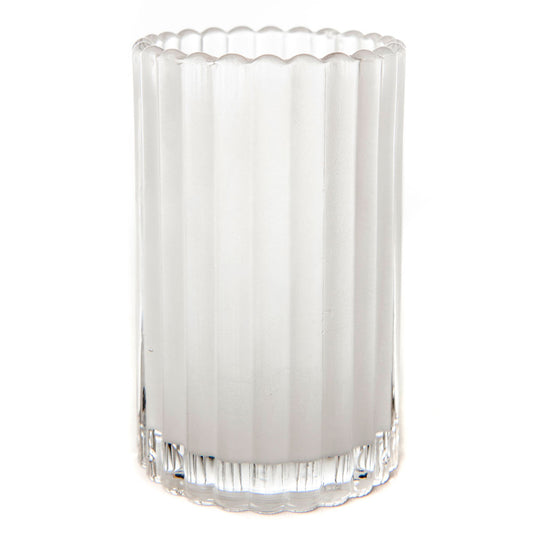 Vertical Ribbed Glass Case of 6 - The Amazing Flameless Candle