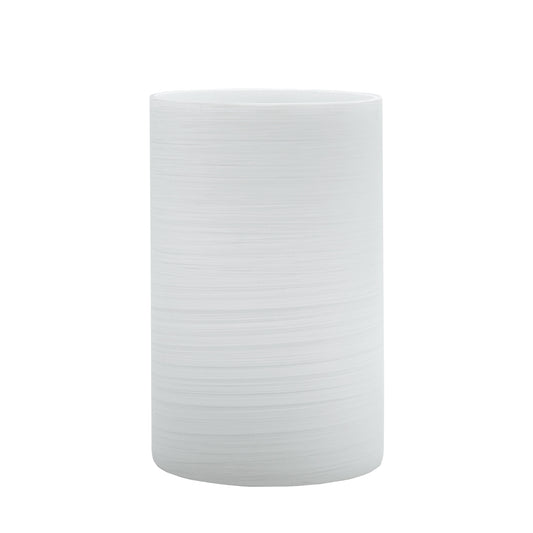 White Brushed Glass Case of 6