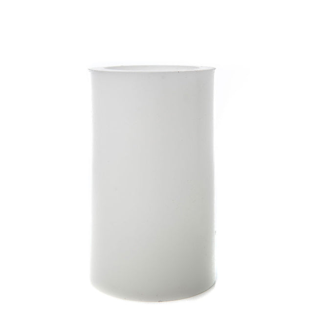 Smooth White Wax Luminaries (Case of 6) - The Amazing Flameless Candle
