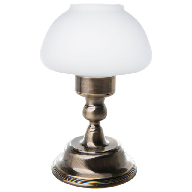Antique Brass Mushroom Candle Lamp (Case of 6) - The Amazing Flameless Candle