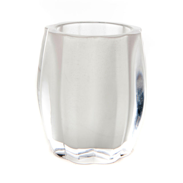 Waves Glass Candle Holder (Case of 6) - The Amazing Flameless Candle