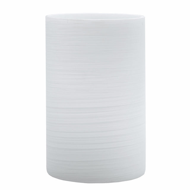 White Brushed Glass (Case of 6) - The Amazing Flameless Candle
