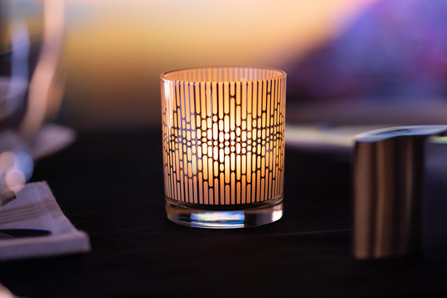 Modern Vertical Lines - The Amazing Flameless Candle